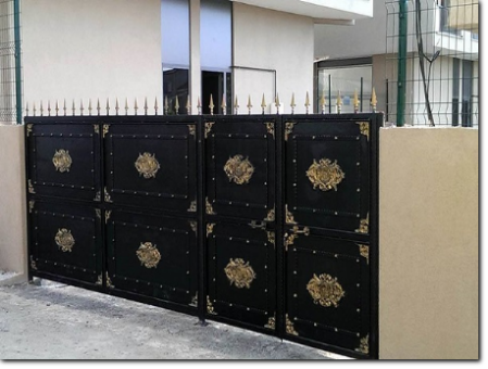 ferforje bahce kapilari aydın metal